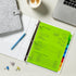 Avery Dividers for 3 Ring Binders - 8-Tab Plastic Binder Dividers, Multicolor, 24 Sets (11901)