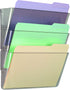 Officemate Wall Files, Clear, Letter/A4 Size, 3 Pack