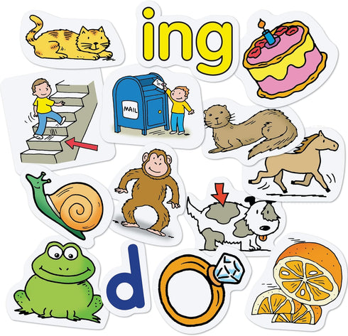 Learning Resources Word Families & Rhyming Center Pocket Chart - Classroom Pocket Charts, Word Families Chart, Phonics