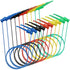 Sumnacon 10 Pcs Multimeter Electrical Test Dual Lead Test Hook Clips, 5 Colors Silicone Flexible Test Cables