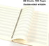 Blank Sheet Music Notebook, 160 Pages Composition Staff Paper with 10 Staves (Music Clef Notebook)