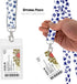 Cruise On Lanyards for Cruise Ship Cards (2-Pack) with ID Holder, Detachable Key Card Badge & Waterproof Holder (White