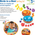 Set 36 3+ Learning Resources Birds in a Nest Sorting - Pieces, Ages Toddler Learning Toys, Educational Toys