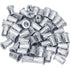 20Pcs Aluminum Flange Nut, 1/4-20UNC Rivet Nuts, Flat Head Threaded Insert
