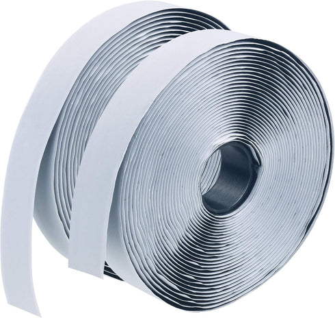 LLPT Hook and Loop Tape, 3/4 Inch x 23 Feet Heavy Duty Adhesive Industrial Strength Strip for Indoor/Outdoor, Black