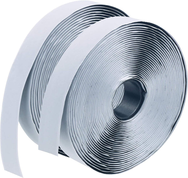 LLPT Hook and Loop Tape, 3/4 Inch x 23 Feet Heavy Duty Adhesive Industrial Strength Strip for Indoor/Outdoor, Black