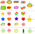 Youngever 5800 Teacher Stickers for Kids, Mega Variety Pack - Incentive Stickers for Classroom Supplies, 18 Design
