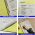 Dayvorax 2 7-5/8" 11", 200 Sets 4 (1 Pack Money and Rent Receipt Books - Receipt Book with Part Carbonless Copies, x