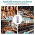 400 4 100 0-250 Threlaco Pcs Chlorine Test Strips for Food Service and Restaurants Vial of Sanitizer Bleach Test Strips