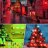 Bulbs, 4 Pack, Bulbs, A19 Bulb, Bulb, 60W 9W E26 Red and Green Light Christmas Light LED Red Light Green Light