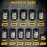1/2'' Set: 11-Piece 27mm 29mm 30mm 31mm 32mm 33mm 34mm 35mm 36mm 38mm Drive Deep Impact Socket Metric Wheel Axle Nut