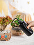 Melphoe Tattoo Wash Bottle Squeeze 2Pcs 500ml Squirt Bottle Succulent Watering Can, Safety Rinse Bottle, Plastic Squeeze Medical Lab Washing Bottle, Tattoo Supplies, Lash Water Bottle Squeezer, Black by Melphoe