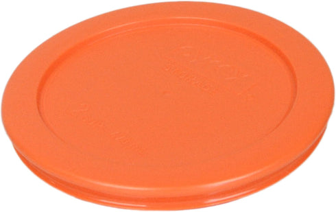 Pyrex 7200-PC Food Storage Replacement Lids - (1) Lawn Green, (1) Orange, (1) Cadet Blue, 2-Cup - Made in USA