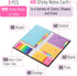 Mr. Pen- Sticky Note Set, 2 Sets, 820 pcs, Vibrant Colors, Sticky Notes Tabs, Divider Sticky Notes, Office Supplies, Planner Sticky Notes, Sticky Note Dividers Tabs, Book Notes, Bible Sticky Notes by Mr. Pen