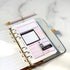 Filofax Sticky Notes, Confetti Design, 132702, Pink, 95mm x 164mm