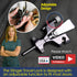 Stinger Metal Portable Door Lock for Travelers Hotel, Apartment, and Home Door Stopper Security with Built-in Glass