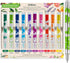Lifelines Scented Lava Gel Pen Set, 10-Pack (Multi-Color) - 0.5mm Colored Gel