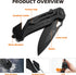 Rush Deer Pocket Knife, Folding Knife with Clip, Glass Breaker, EDC Utility Knife for Outdoor