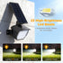 Generic 23 2 Pack 20Hrs, 3 LED Solar Spot Lights Outdoor Waterproof, Solar Lights UP to Brightness Levels Spotlight