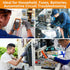 Neoteck Auto Ranging Digital Multimeter, AC/DC Voltage Current Ohm Capacitance Frequency Diode Transistor, Multi Tester