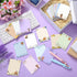 Janlaugh 24 Pads Highland Cow Sticky Notes, 1440 Sheets, Cute Cow Memo Pads for Office Supplies