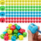 Crtiin 240 Pcs Colorful Cartoon Expression Pencil Sharpeners, Manual Dual Holes Handheld Sharpener for School Office