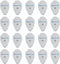 Discount TENS - Super Value 20 Replacement Electrode Pads for TENS Units, Snap TENS Unit Electrodes