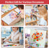 YFANITI Crayons,12 Pencils,12 Stackable PCS Stacking Buildable Crayons Colorful Stackable Colors Stackable Painting