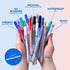 SAKURA Gelly Roll Retractable Gel Pens, Sparkle Color Set, Medium Point Ink for Journaling and Art, 10 Pack