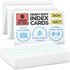 Home Advantage 5x7 Ruled Index Cards - Our 50 Pack of Lined