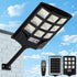 FEIERYA Solar Lights Outdoor,IP66 Waterproof Solar Street Lights with Motion Sensor &