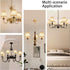 TAaMTYH Set 3Fabric Bulbs, Lampshade3" 6" 5" Small Lamp Shade Chandelier Shades of Lampshade for Wall LampChandelier