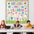 gisgfim Spring Reading Bulletin Board Decorations Set, Spring Into Reading Butterflies Flowers Cutouts