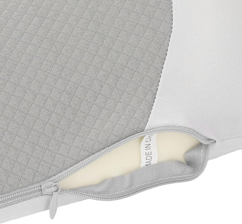 IGENBENFG Lumbar Support Pillow for Low Back Pain Relief, Ergonomic Memory Foam Back Support Cushion with Velveteen
