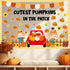 gisgfim Fall Classroom Bulletin Board Decorations Set, Autumn Cutest Pumpkins in The Patch Cutouts for School Home Decor