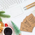 Teling 120 Pcs Inspirational Small Journals, Bulk Kraft Notepads with Motivational Bamboo Pen for Teacher Nurse Gifts
