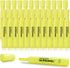 Highlighters Bulk, 24 Pack Tank Style Highlighters Set, Fluorescent Yellow Chisel Tip Markers for School Supplies