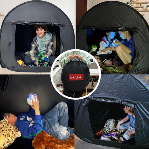 Sensory Tent for Kids with CPC Certification - Sensory Calm Corner Helps Autism, ADHD, SPD Children Relax, Reduce