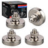 ULIBERMAGNET 4Pack Pot Magnets, Strong Neodymium Round Magnet with M8 Male Thread, Powerful Magnetic Mounting for Tools