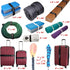 Reusable Cinch Straps Combo Pack, 12 Pack, Multipurpose Quality Hook and Loop Securing Straps, Plus 2 Free Ties