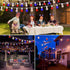 G40 27.8 4th 25+3 Bulbs, LED Red White and Blue Lights, FT of July Lights Plug in with Patriotic Decorations Outdoor