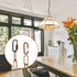 12 50LB, Canomo feet Pendant Light Fixture Chain Adjustable Lighting Hanging Chain with Connection Locks
