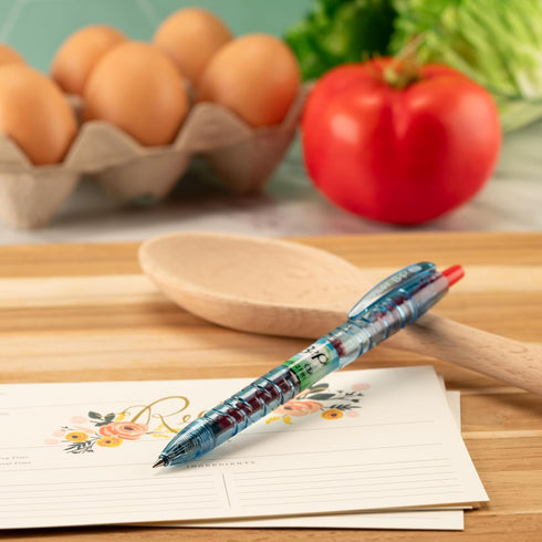 PILOT B2P Bottle to Pen, Refillable & Retractable Rolling Ball Gel Pen Made From Recycled Bottles, 12-Pack