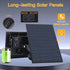 60FT Dimmable 3Modes 25 2 Bulb, G40 Ollny Solar Lights Outdoor, Waterproof Remote Control Timers String Light with LED