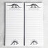 Nancy Nikko Dinosaur (Bones) Refrigerator Notepads, NOTE-A-SAURUS - Set of 2 Pads for Notes, To Do List, Grocery List
