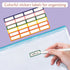 Mesh Zipper Pouch Bags, 24pcs A4 Zipper Pouches for Organizing, Plastic Zipper Bags for School Home Office