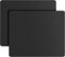 Mouse Pad, 12.6×10.8×0.08 inches, Premium-Textured Non-Slip Rubber Base, Black, 2 Pack