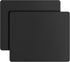 Mouse Pad, 12.6×10.8×0.08 inches, Premium-Textured Non-Slip Rubber Base, Black, 2 Pack
