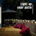 20 Pack, PATIOWIN Solar Step Lights Solar Powered Deck Lights of Waterproof LED for Stairs, Fence, Yard, Patio