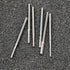 ?????? ???? 6 Pcs Cylinder Shape Aluminum Cutting Burr, 3/32'' Shank Miniature Carving File, Tungsten Carbide
